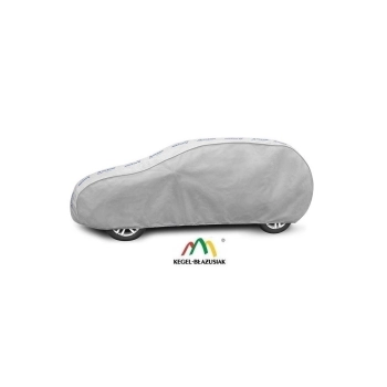 Wodoodporny nieprzemakalny pokrowiec plandeka na samochód Basic Garage L2 (hatchback/kombi) 430-456 cm